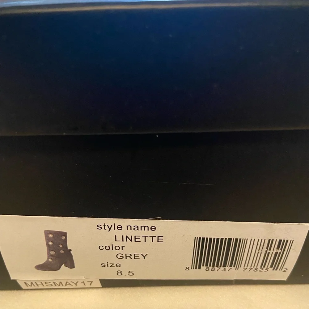 Anthropologie Nanette Lepore Linette gray boots from Anthro. Size 8.5